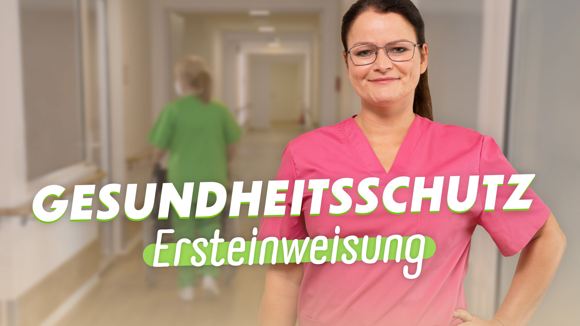 Vorschaubild zum Kurs: Ersteinweisung: Gesundheitsschutz in der Altenpflege für Berufseinsteiger